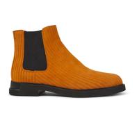CAMPER Iman - Stiefeletten für Damen - Orange, Größe 36, Veloursleder