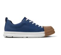 CAMPER Junction Runner - Lässige schuhe für Herren - Blau, Größe 45, Veloursleder