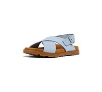 Camper Leder-Sandalen in Hellblau - 54% | Größe 30 | Kindersandalen