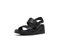 Camper, Kaah, Women Sandal, Black, 38, (EU)