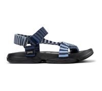 CAMPER Karst Sandal - Lässige schuhe für Herren - Blau,Schwarz, Größe 46, Textile
