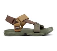 CAMPER Karst Sandal - Sandalen für Damen - Braun ,Grün, Größe 39, Textile