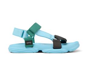 CAMPER Karst Sandal - Sandalen für Herren - Blau,Grün,Grau, Größe 43, Textile