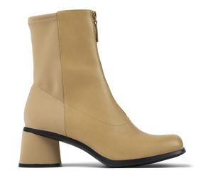CAMPER Kiara - Stiefeletten für Damen - Beige, Größe 35, Glattleder/Textile