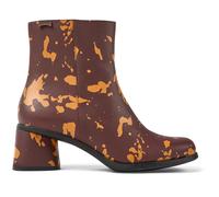 CAMPER Kiara - Stiefeletten für Damen - Burgund,Orange, Größe 36, Glattleder