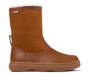 CAMPER Kiddo - Stiefel für Mädchen - Braun, Größe 27, Glattleder