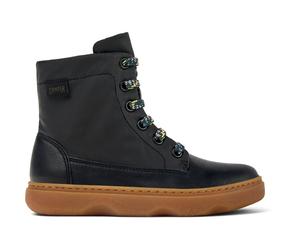CAMPER Kiddo - Stiefel für Mädchen - Grün, Größe 27, Textile/Glattleder
