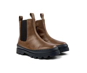 Camper Leder-Boots in Hellbraun - Größe 27 | Kinderstiefel