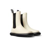 Camper Leder-Chelsea-Boots in Creme - Größe 35 | Stiefeletten