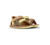 Camper Leder-Halbsandalen "Bicho" in Khaki - Größe 26 | Babysandalen