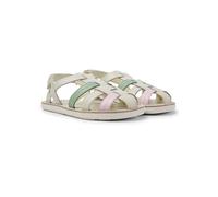 Camper Leder-Halbsandalen "Miko" in Creme - Größe 25 | Kindersandalen