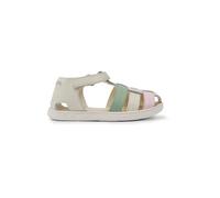Camper Leder-Halbsandalen "Miko" in Creme - Größe 25 | Kindersandalen