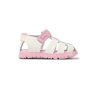 Camper Leder-Halbsandalen "Oruga" in Creme - Größe 23 | Babysandalen