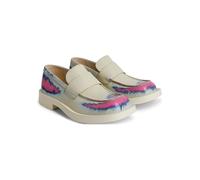 Camper Leder-Mokassins "1978" in Creme - Größe 41 | Damen Schuhe Halbschuhe