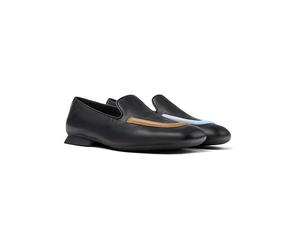 Camper Leder-Mokassins in Schwarz - Größe 41 | Damen Schuhe Halbschuhe
