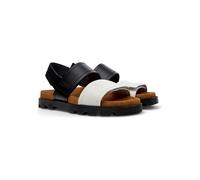 Camper Leder-Sandalen "Brutus" in Schwarz - Größe 36 | Damen Sandalen