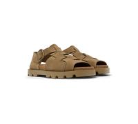 Camper Leder-Sandalen in Hellbraun - Größe 40 | Damen Sandalen