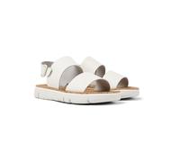 Camper Leder-Sandalen in Weiß - Größe 39 | Damen Sandalen
