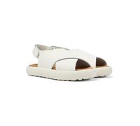 Camper Leder-Sandalen "Pelotas Flota" in Creme - Größe 28 | Kindersandalen
