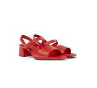 Camper Leder-Sandaletten in Rot - Größe 39 | Damen Sandalen