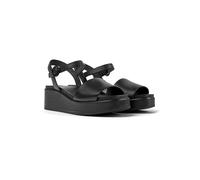 Camper Leder-Sandaletten in Schwarz - Größe 38 | Damen Sandalen