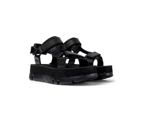Camper Leder-Sandaletten in Schwarz - Größe 40 | Damen Sandalen