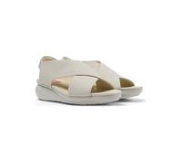 Camper Leder-Sandaletten in Weiß - Größe 38 | Damen Sandalen