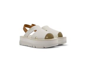 Camper Leder-Sandaletten in Weiß - Größe 38 | Damen Sandalen