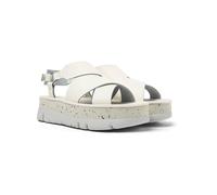 Camper Leder-Sandaletten in Weiß - Größe 40 | Damen Sandalen