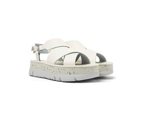 Camper Leder-Sandaletten in Weiß - Größe 41 | Damen Sandalen