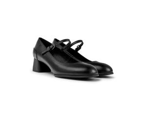Camper Leder-Spangenpumps in Schwarz - Größe 40 | Pumps