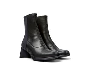 Camper Leder-Stiefeletten in Schwarz - Größe 37 | Stiefeletten