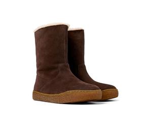 Camper Leder-Winterboots in Braun - Größe 38 | Damen Stiefel
