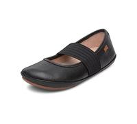 CAMPER Mädchen Højre Kids-80025 Geschlossene Ballerinas, Schwarz, 38 EU