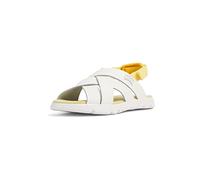 Camper Mädchen Oruga K800430 Flat Sandal, Weiß 011, 25 EU
