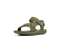 Camper Herren Match K100539 T-Strap Sandal, Grün 028, 44 EU