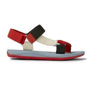 CAMPER Match - Sandalen für Herren - Rot,Weiß,Schwarz, Größe 43, Textile