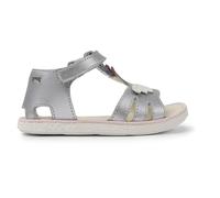 CAMPER Miko - Sandalen für ERSTE SCHRITTE - Grau, Größe 23, Glattleder