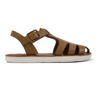 CAMPER Miko - Sandalen für Mädchen - Braun, Größe 34, Glattleder