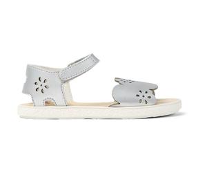 CAMPER Miko - Sandalen für Mädchen - Grau, Größe 30, Glattleder