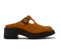CAMPER Milah - Clogs für Damen - Braun, Größe 36, Veloursleder