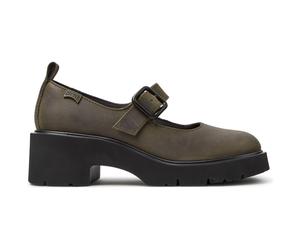 CAMPER Milah - Elegante schuhe für Damen - Grün, Größe 38, Veloursleder