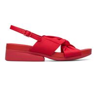 CAMPER Minikaah - Sandalen für Damen - Rot, Größe 36, Textile/Glattleder