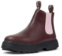 CAMPER Norte - Stiefel für Mädchen - Burgund, Größe 33, Glattleder
