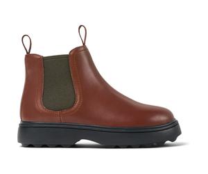 CAMPER Norte - Stiefel für Mädchen - Rot, Größe 33, Glattleder