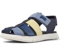 CAMPER Twins - Sandalen für Mädchen - Blau,Gelb, Größe 29, Glattleder/Textile