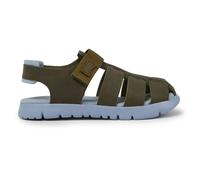 CAMPER Oruga - Klettverschluss für Mädchen - Grün, Größe 30, Glattleder/Textile