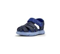 CAMPER Oruga - Sandalen für ERSTE SCHRITTE - Blau, Größe 26, Glattleder/Textile