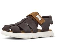 CAMPER Oruga - Sandalen für Mädchen - Braun, Größe 29, Glattleder/Textile