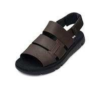 Camper, Oruga Sandal, Men Sandal, Dark Brown, 44, (EU)